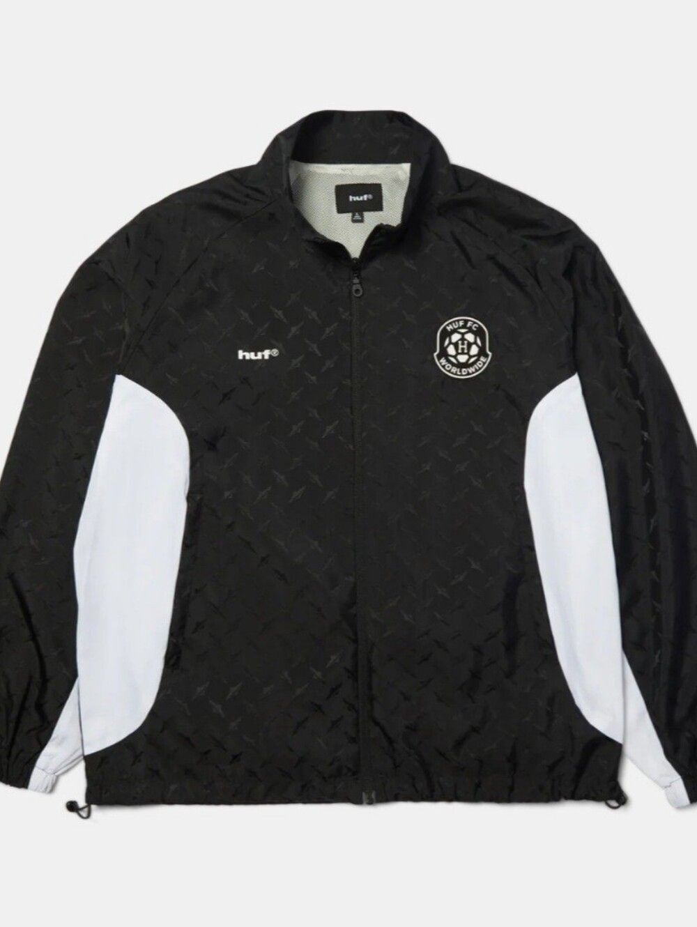 HUF FC Diamond Plated Pattern Windbreaker